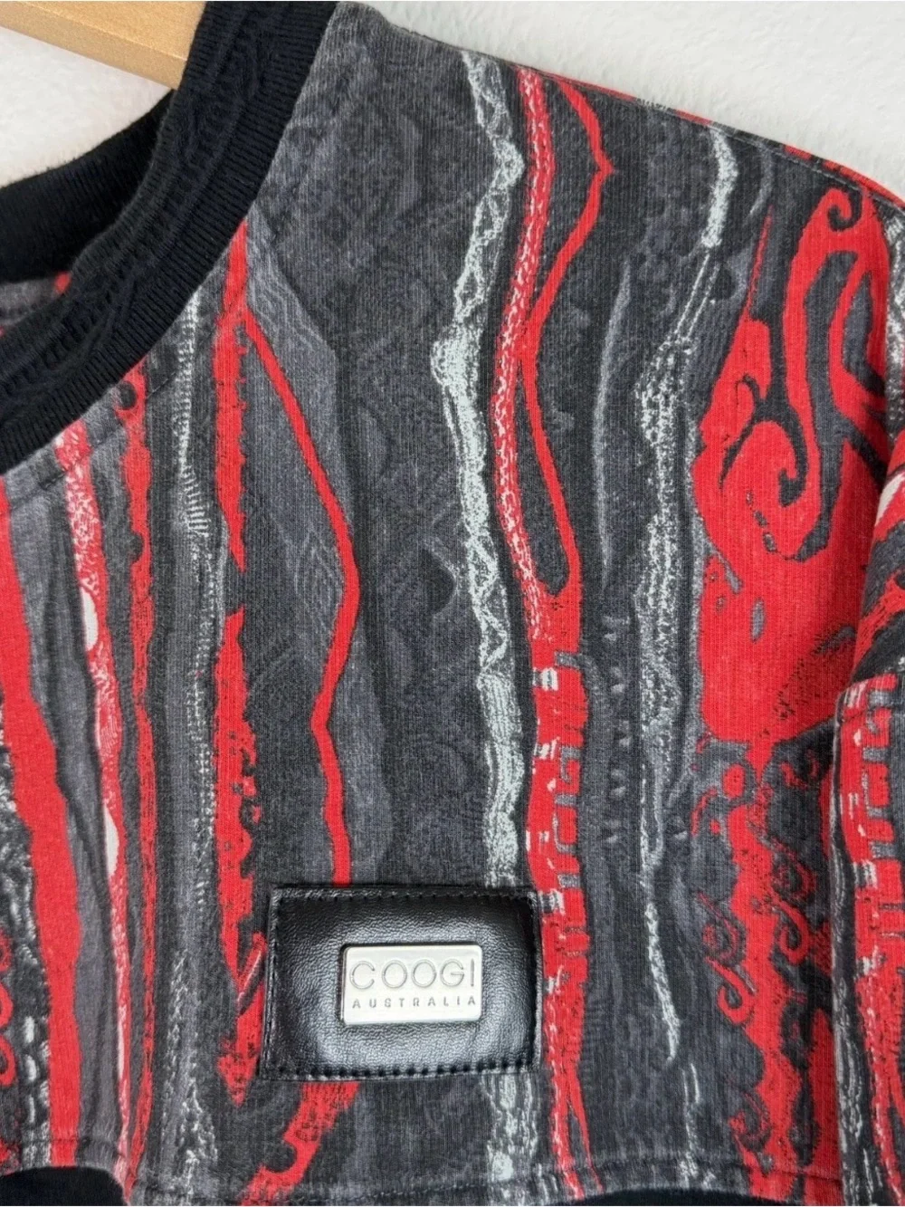 Coogi Australia Mens XL Jogger Pullover Sweatshirt Streetwear Hip Hop 90s Style